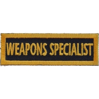 Weapons Specialist Patch | US Military Veteran Patches
