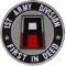1st Army Division Iron on Patch First In Deed