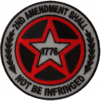 2nd Amendment Shall Not be Infringed Star Patch
