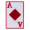 Ace Of Diamonds Novelty Iron on Patch