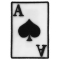 Ace Of Spades Novelty Iron on Patch