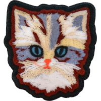 Adorable Cat Iron on Patch