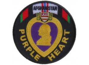 Afghanistan Purple Heart Patch | US Military Veteran Patches
