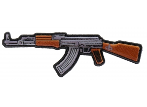 AK 47 Patch Left | Embroidered Patches