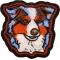 Australian Shepherd Dog Iron on Patch