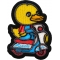 Baby Duck Biker Patch