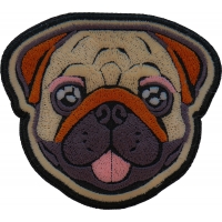 Baby Pug Iron on Patch