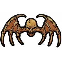 Bat Wings Skull Patch