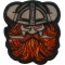 Beard Viking Iron on Patch