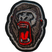 Big Lip Ape Iron on Patch