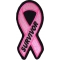 Breast Cancer Survivor Pink Ribbon Patch