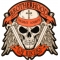 Brotherhood of Bikers Patch Respect and Loyalty Skull