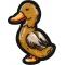 Brown Duck Patch