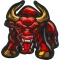 Bull Charging Patch