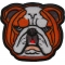 Bulldog Iron on Patch