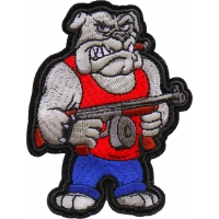 Bulldog Machine Gun Patch
