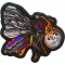 Butterfly Biker Patch