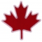 Canada Maple Leaf Iron on Patch