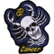 Cancer Skull Zodiac Sign Patch