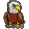 Cartoon Eagle Patch