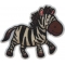 Cartoon Zebra Patch