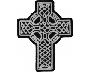 Celtic Design Cross Patch