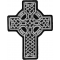 Celtic Design Cross Christian Patch