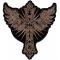 Christian Cross with Wings Patch