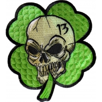 Clover Skull Patch