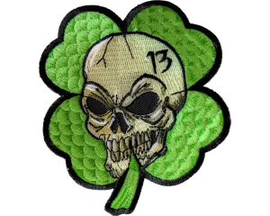 Clover Skull Patch
