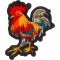 Cock Rooster Patch