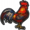 Cock Rooster Patch