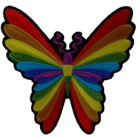 Colorful Butterfly Patch | Embroidered Patches