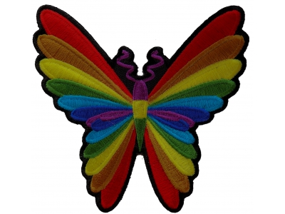 Colorful Butterfly Patch | Embroidered Patches
