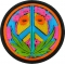Hippie Peace Patch