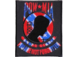 Confederate Pow Mia Patch | US Military Veteran Patches