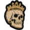 Crown Skull Patch