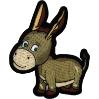 Cute Baby Donkey Patch