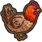 Cute Chicken Patch