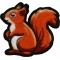 Cute Squirrel Patch