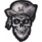 Dead Pirate Skull Patch