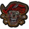 Deranged Jolly Roger Pirate Patch