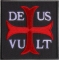 Deus Vult GOD WILLS Christian Patch