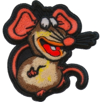 Dirty Rat Iron on Patch