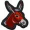 Donkey Iron on Patch