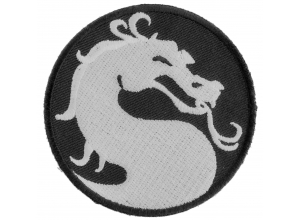 Dragon Patch Small Circular | Embroidered Patches