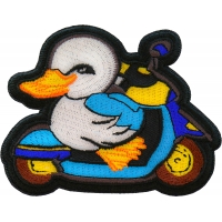 Duck Rider Iron on Patch