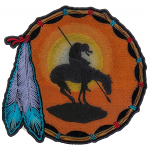 End Of The Trail Medium Patch | Embroidered Patches