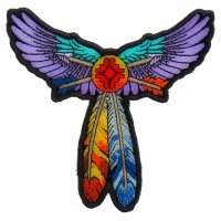 Feathers and Arrows Embroidered Patch