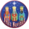 Feliz Navidad 3 Wise Men Merry Christmas Patch